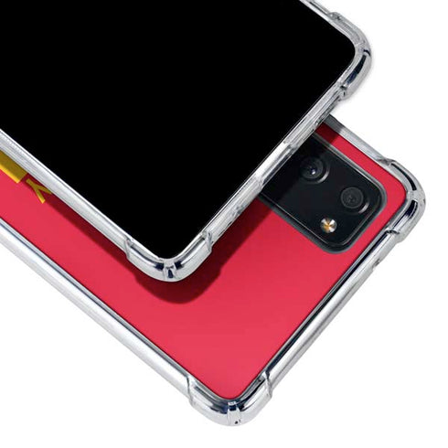 NFL Kansas City Chiefs Red Performance Series Galaxy S20 FE Clear Case