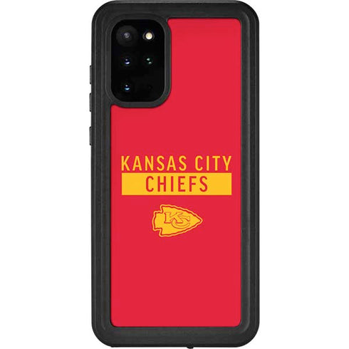 NFL Kansas City Chiefs Red Performance Series Galaxy S20 Plus Waterproof Case