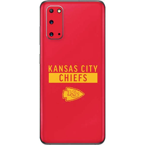 NFL Kansas City Chiefs Red Performance Series Galaxy S20 Skin