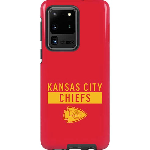 NFL Kansas City Chiefs Red Performance Series Galaxy S20 Ultra 5G Pro Case