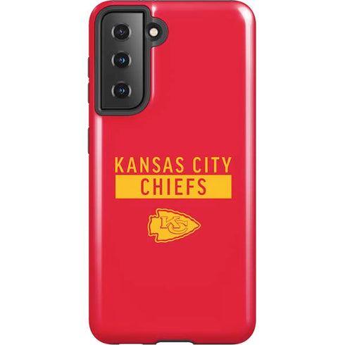 NFL Kansas City Chiefs Red Performance Series Galaxy S21 5G Pro Case