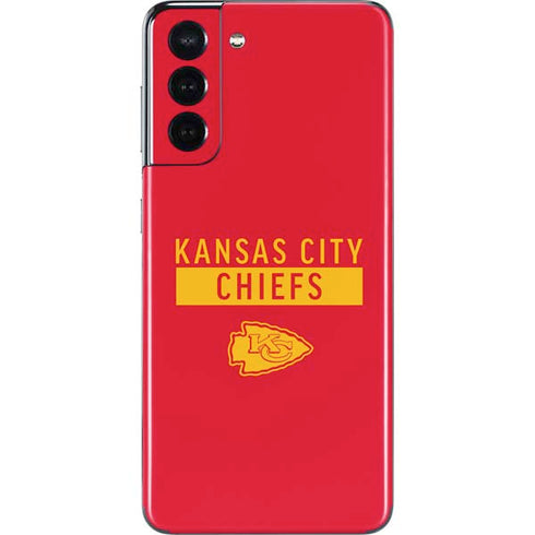 NFL Kansas City Chiefs Red Performance Series Galaxy S21 5G Skin