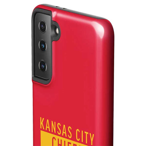 NFL Kansas City Chiefs Red Performance Series Galaxy S21 FE Pro Case