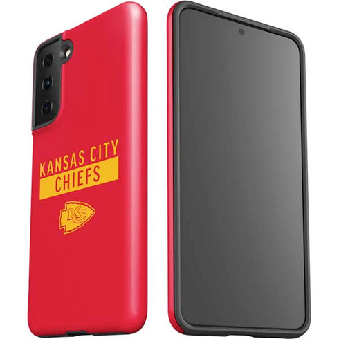 NFL Kansas City Chiefs Red Performance Series Galaxy S21 FE Pro Case