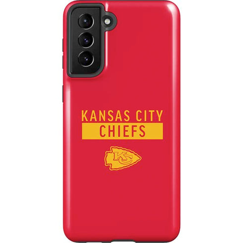 NFL Kansas City Chiefs Red Performance Series Galaxy S21 Plus 5G Pro Case