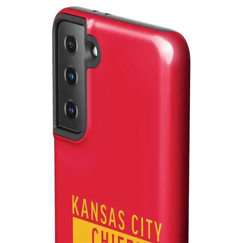 NFL Kansas City Chiefs Red Performance Series Galaxy S21 Plus 5G Pro Case