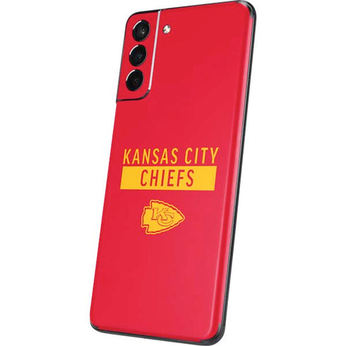 NFL Kansas City Chiefs Red Performance Series Galaxy S21 Plus 5G Skin