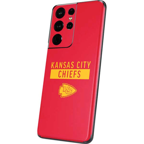NFL Kansas City Chiefs Red Performance Series Galaxy S21 Ultra 5G Skin