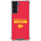 NFL Kansas City Chiefs Red Performance Series Galaxy S22 Clear Case