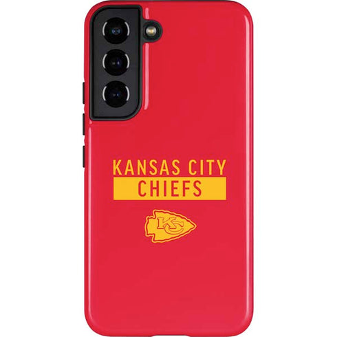 NFL Kansas City Chiefs Red Performance Series Galaxy S22 Pro Case