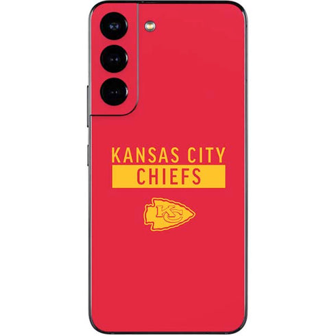 NFL Kansas City Chiefs Red Performance Series Galaxy S22 Skin