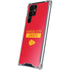 NFL Kansas City Chiefs Red Performance Series Galaxy S22 Ultra Clear Case
