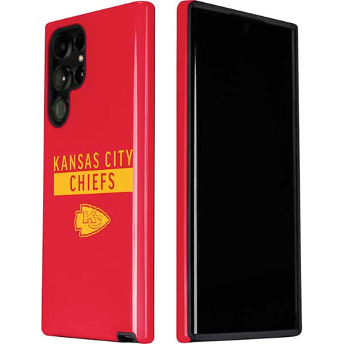 NFL Kansas City Chiefs Red Performance Series Galaxy S22 Ultra Pro Case