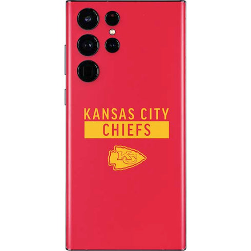 NFL Kansas City Chiefs Red Performance Series Galaxy S22 Ultra Skin