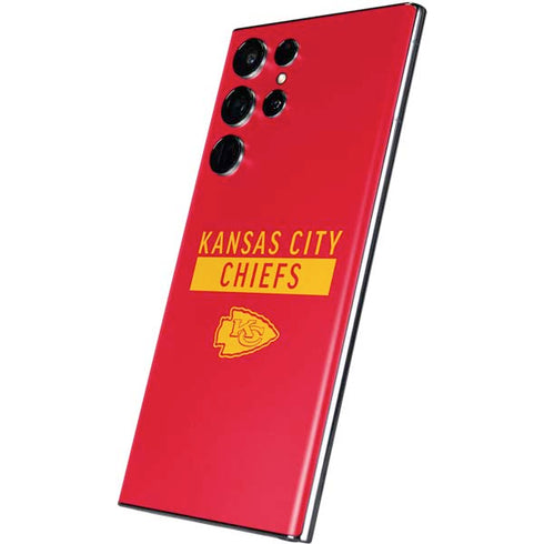 NFL Kansas City Chiefs Red Performance Series Galaxy S22 Ultra Skin