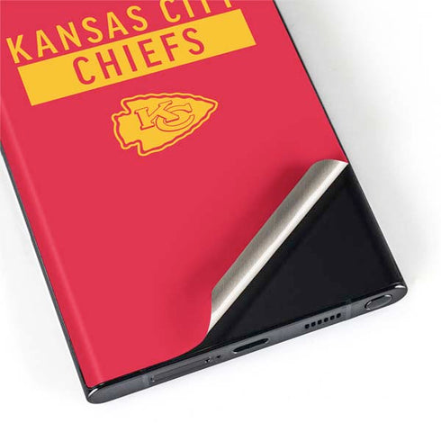 NFL Kansas City Chiefs Red Performance Series Galaxy S22 Ultra Skin