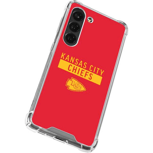NFL Kansas City Chiefs Red Performance Series Galaxy S23 Clear Case