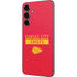 NFL Kansas City Chiefs Red Performance Series Galaxy S23 FE Skin