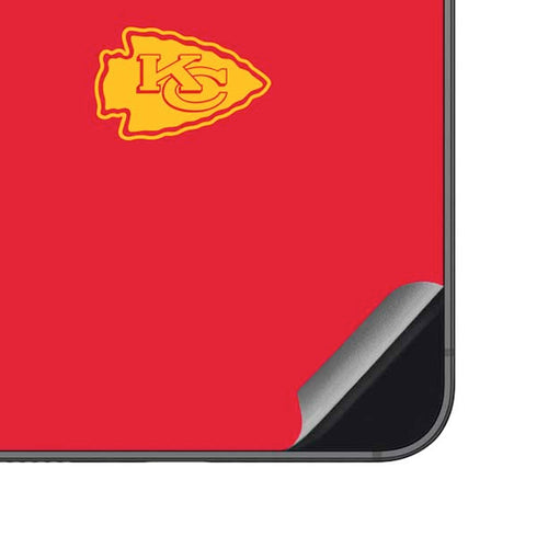NFL Kansas City Chiefs Red Performance Series Galaxy S23 FE Skin