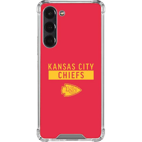 NFL Kansas City Chiefs Red Performance Series Galaxy S23 Plus Clear Case