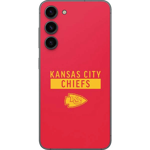 NFL Kansas City Chiefs Red Performance Series Galaxy S23 Plus Skin