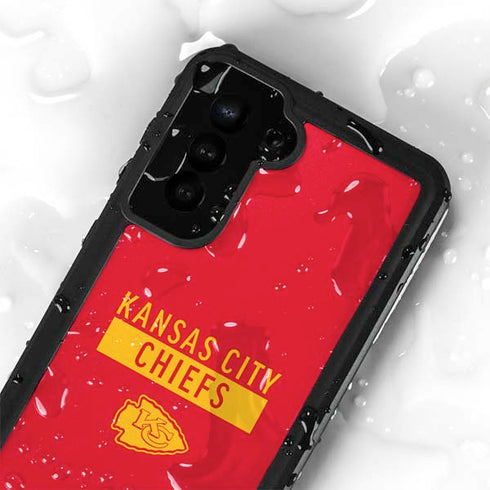 NFL Kansas City Chiefs Red Performance Series Galaxy S23 Plus Waterproof Case