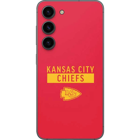 NFL Kansas City Chiefs Red Performance Series Galaxy S23 Skin