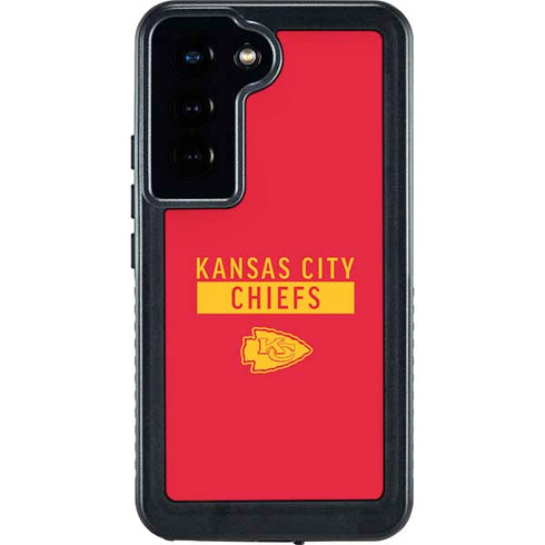 NFL Kansas City Chiefs Red Performance Series Galaxy S23 Waterproof Case