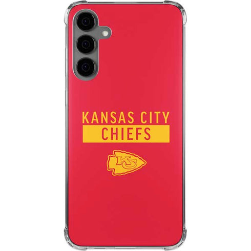 NFL Kansas City Chiefs Red Performance Series Galaxy S24 Plus Clear Case