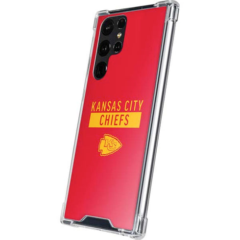 NFL Kansas City Chiefs Red Performance Series Galaxy S24 Ultra Clear Case