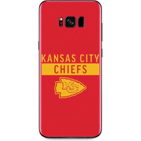 NFL Kansas City Chiefs Red Performance Series Galaxy S8 Plus Skin