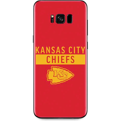 NFL Kansas City Chiefs Red Performance Series Galaxy S8 Skin