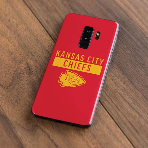 NFL Kansas City Chiefs Red Performance Series Galaxy S9 Plus Skin