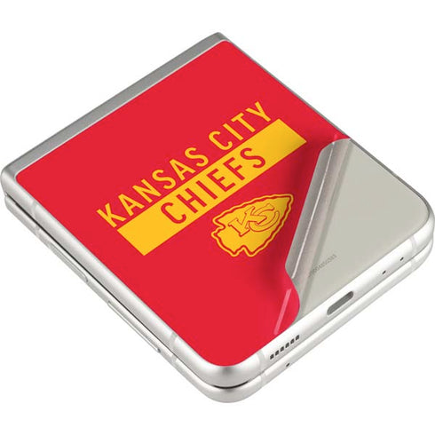 NFL Kansas City Chiefs Red Performance Series Galaxy Z Flip3 5G Skin
