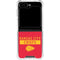 NFL Kansas City Chiefs Red Performance Series Galaxy Z Flip5 5G Clear Case