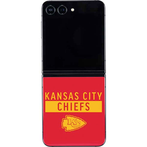 NFL Kansas City Chiefs Red Performance Series Galaxy Z Flip5 5G Skin