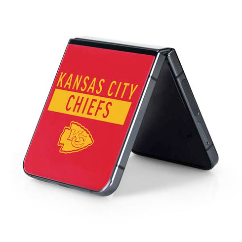 NFL Kansas City Chiefs Red Performance Series Galaxy Z Flip5 5G Skin