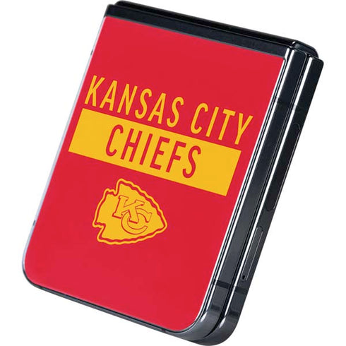 NFL Kansas City Chiefs Red Performance Series Galaxy Z Flip5 5G Skin