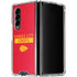 NFL Kansas City Chiefs Red Performance Series Galaxy Z Fold4 5G Clear Case