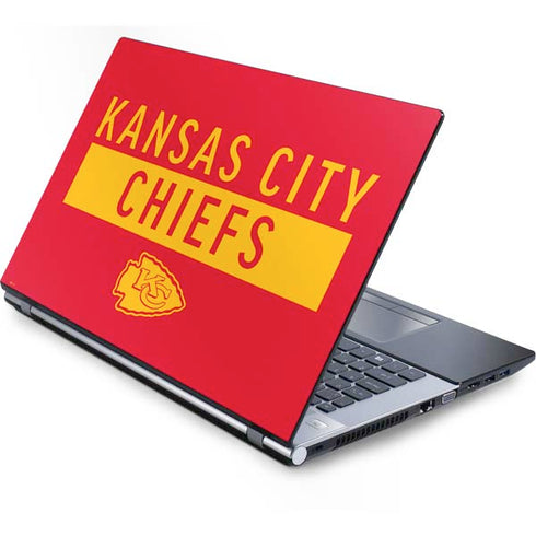 NFL Kansas City Chiefs Red Performance Series Generic Laptop Skin