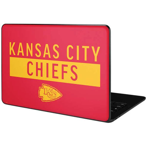 NFL Kansas City Chiefs Red Performance Series Google Pixelbook Go Skin