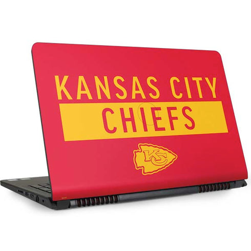 NFL Kansas City Chiefs Red Performance Series Dell Inspiron Skin