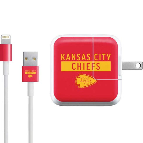 NFL Kansas City Chiefs Red Performance Series iPad Charger (10W USB) Skin