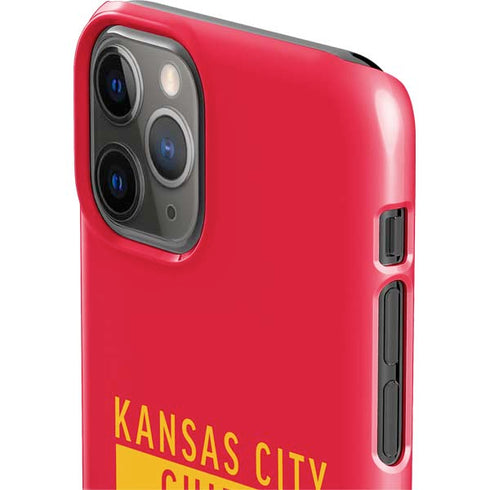 NFL Kansas City Chiefs Red Performance Series iPhone 11 Pro Lite Case
