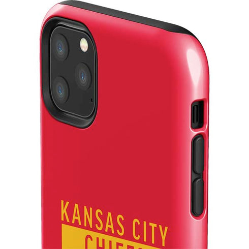 NFL Kansas City Chiefs Red Performance Series iPhone 11 Pro Max Impact Case