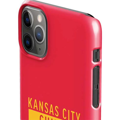 NFL Kansas City Chiefs Red Performance Series iPhone 11 Pro Max Lite Case