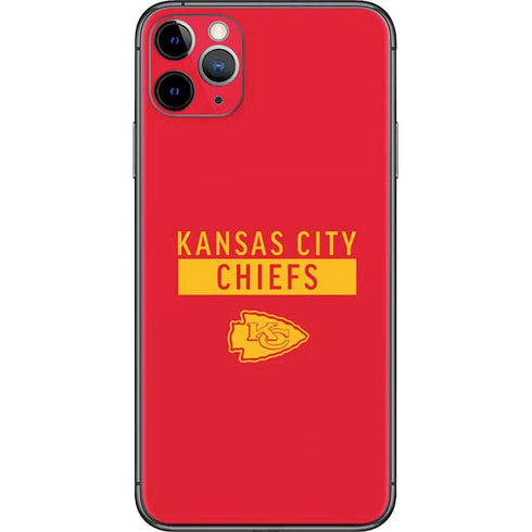 NFL Kansas City Chiefs Red Performance Series iPhone 11 Pro Max Skin