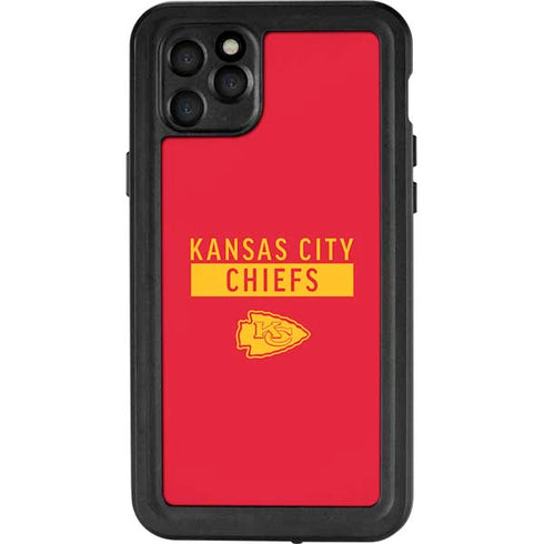 NFL Kansas City Chiefs Red Performance Series iPhone 11 Pro Max Waterproof Case