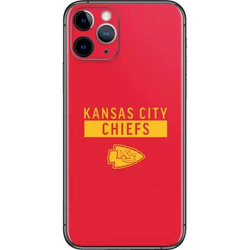 NFL Kansas City Chiefs Red Performance Series iPhone 11 Pro Skin