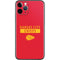 NFL Kansas City Chiefs Red Performance Series iPhone 11 Pro Skin